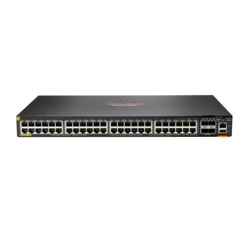 HPE Aruba Networking CX 6200F 48G Class4 PoE 4SFP 740W TAA Managed L3 Gigabit Ethernet (10/100/1000) Power over Ethernet (PoE) 1U